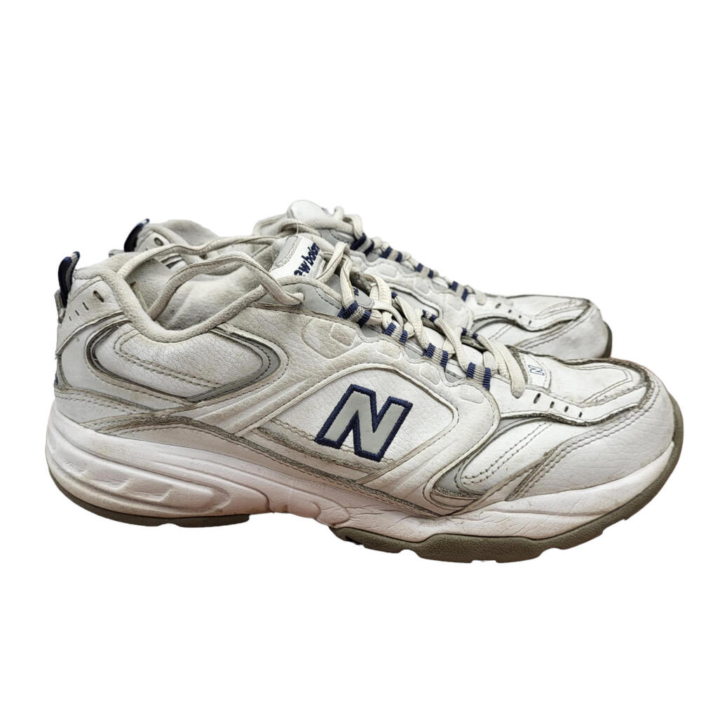 New Balance 407 Running Shoes Womens 9.5 B White Leather Sneakers